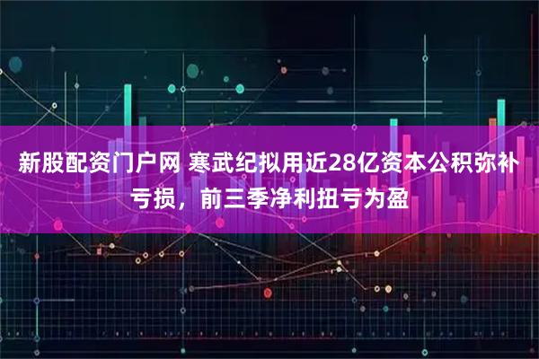 新股配资门户网 寒武纪拟用近28亿资本公积弥补亏损，前三季净利扭亏为盈