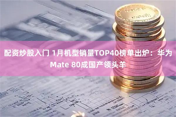 配资炒股入门 1月机型销量TOP40榜单出炉：华为Mate 80成国产领头羊